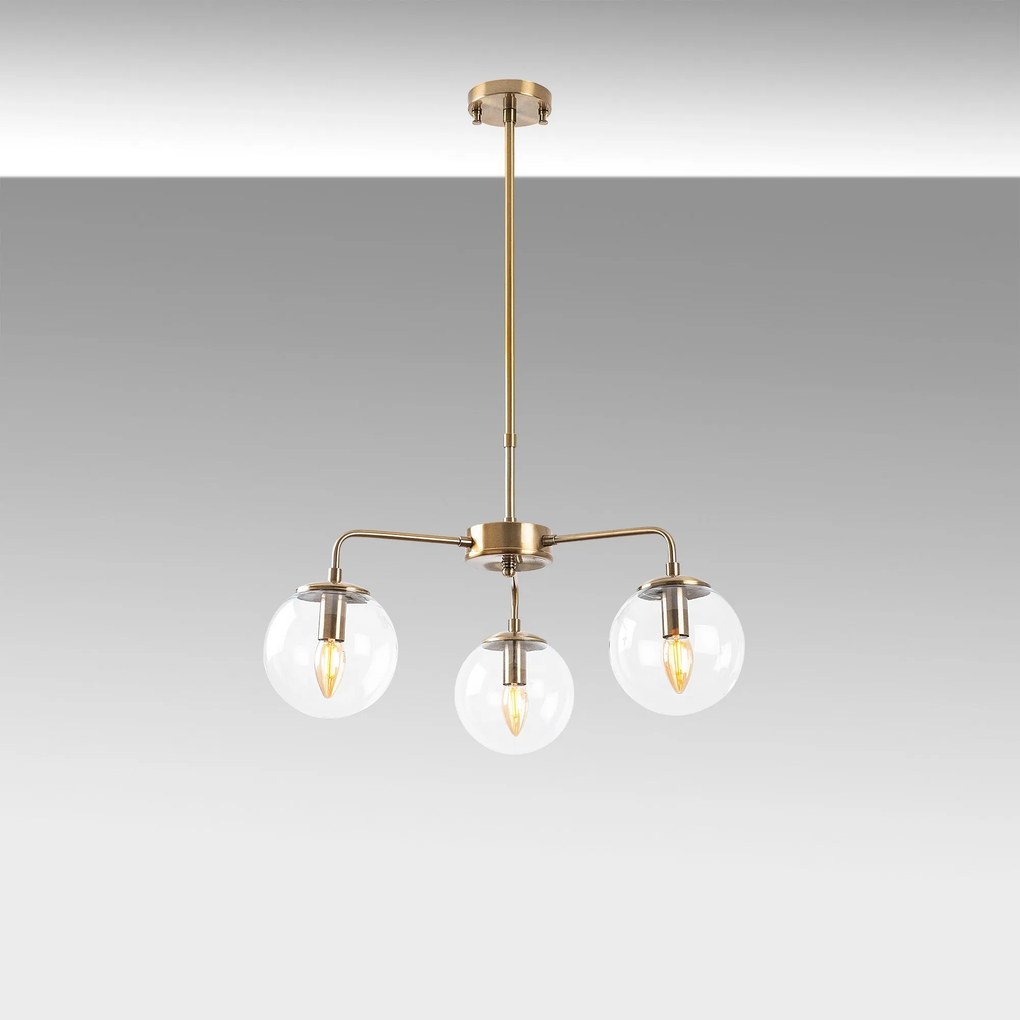 Candeeiro de Teto Viran – Vintage – 56 x 56 x 43 cm