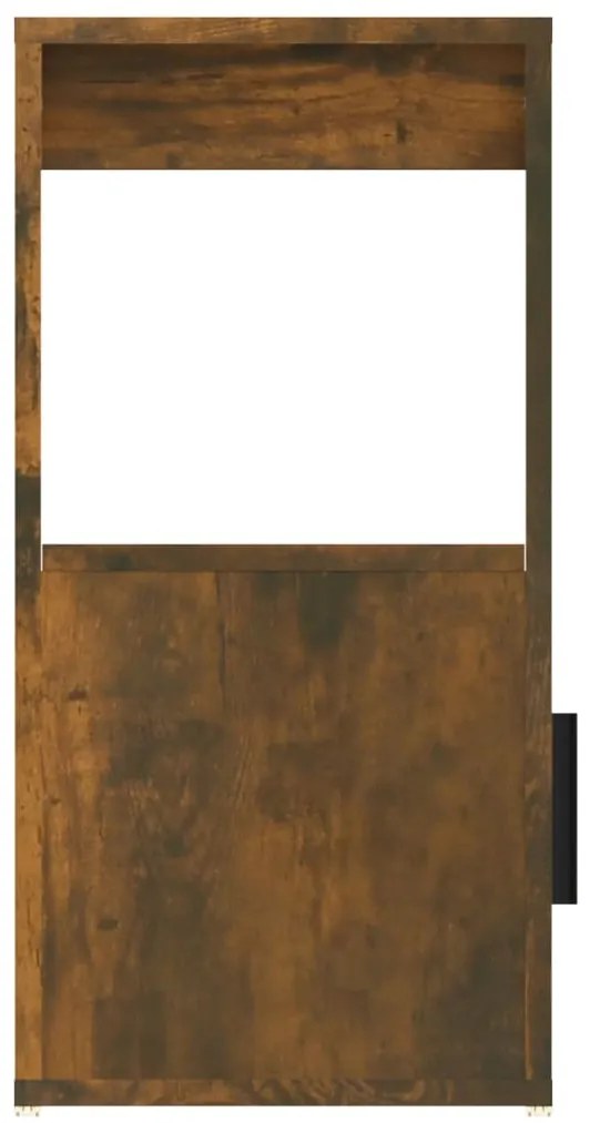 Aparador 80x30x60 cm derivados de madeira carvalho fumado