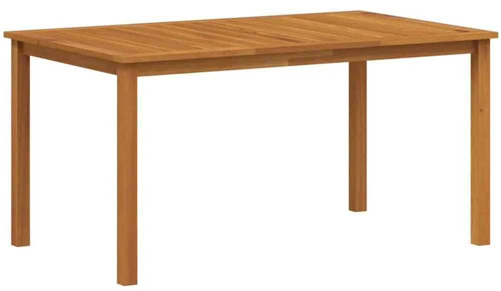 Conjunto de Jantar para Jardim 5 pcs Preto 150 x 90 x 74 cm