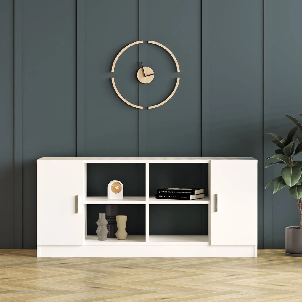Armário Multiusos VO6 – Branco – 139,8 cm x 61,8 cm x 46,3 cm