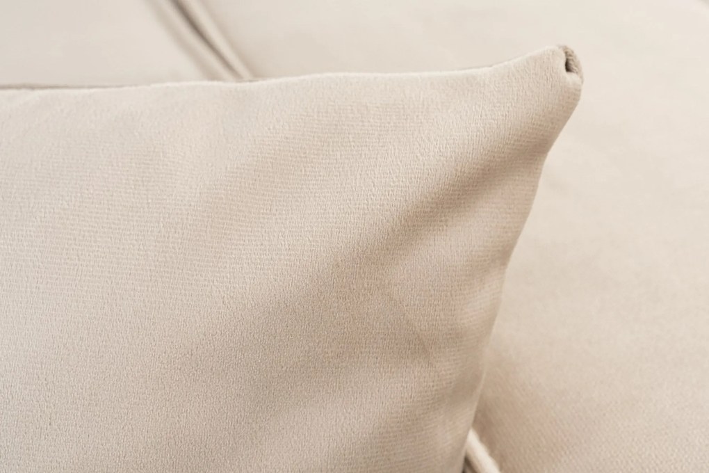 Sofá de Canto Lora – Creme – 303 cm x 193 cm x 65 cm