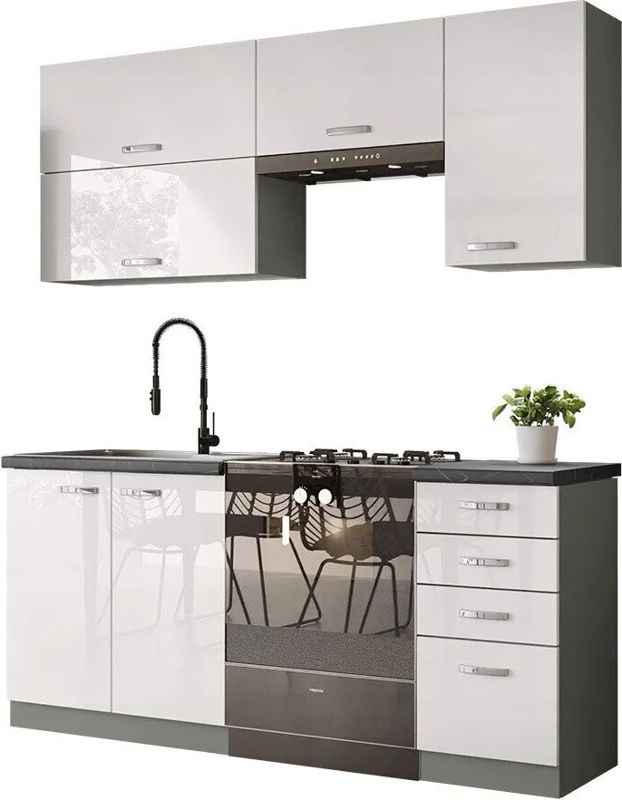 Conjunto de cozinha modular Multi White 125
