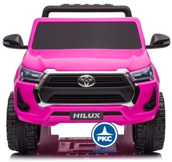 Carro eletrico crianças Toyota Hilux 12v 2.4G Rosa