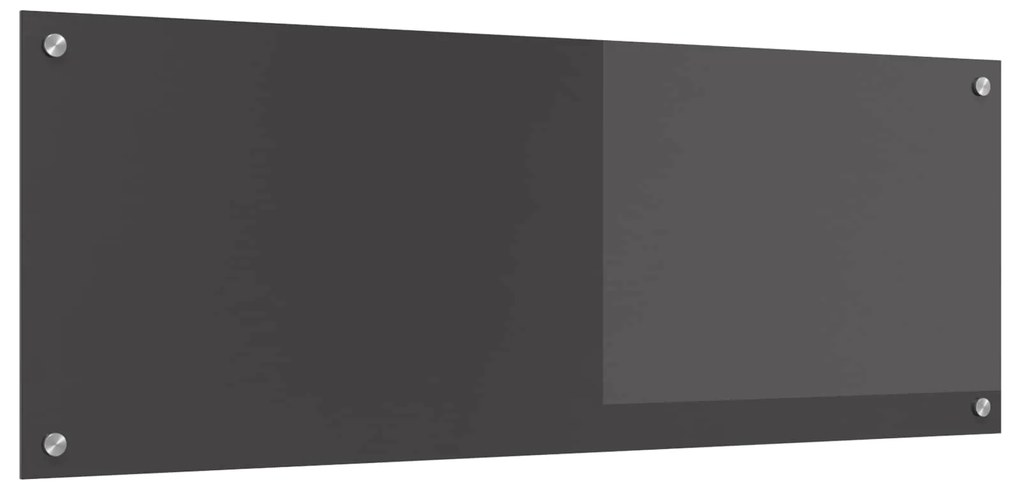 vidaXL Proteção de Cozinha Cinzento escuro 110 x 40 x 0,6 cm