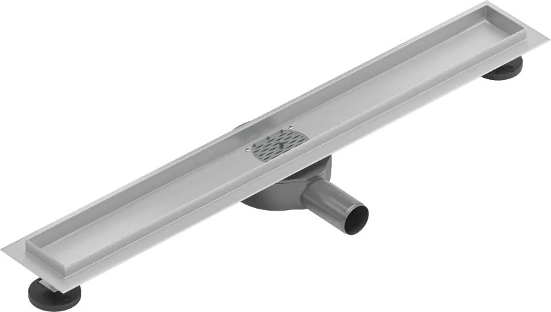 Mexen Flat 360° corpo para ralo linear rotativo 50 cm, inox - 1040050