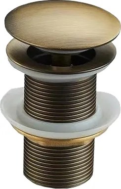 Mexen tampa de clique redonda, bronze antigo - 79910-30