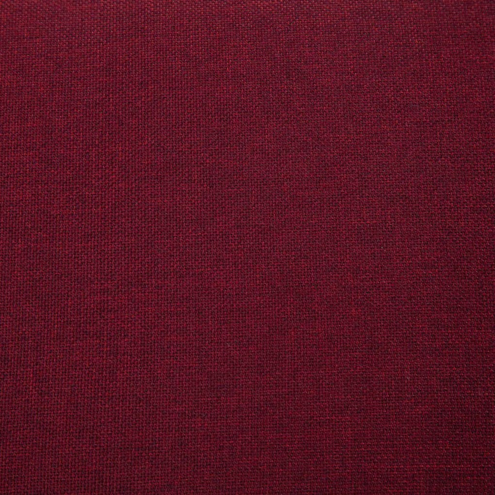 Banco c/ compart. de arrumação 116 cm poliéster vermelho tinto