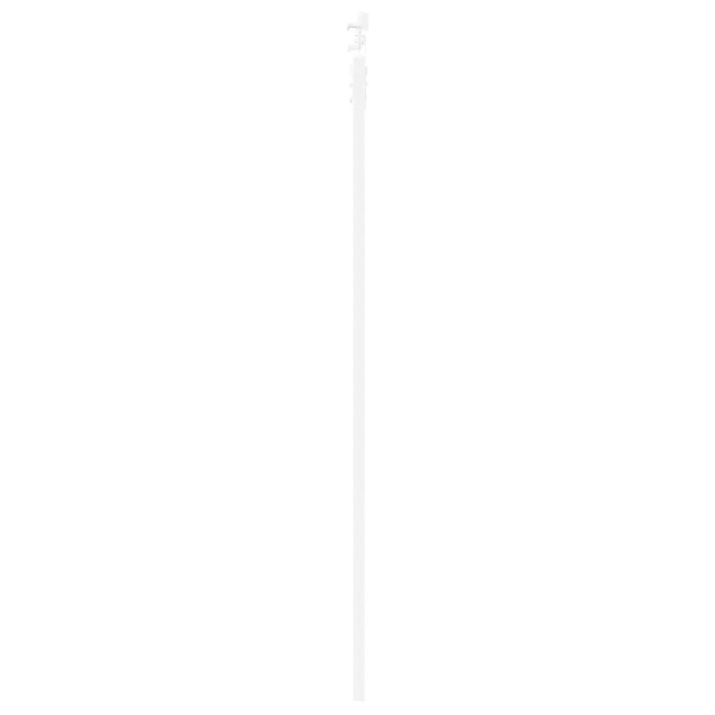 Conjunto de Porta Deslizante com Hardware VidaXL Branco 86x198,5 cm Ma