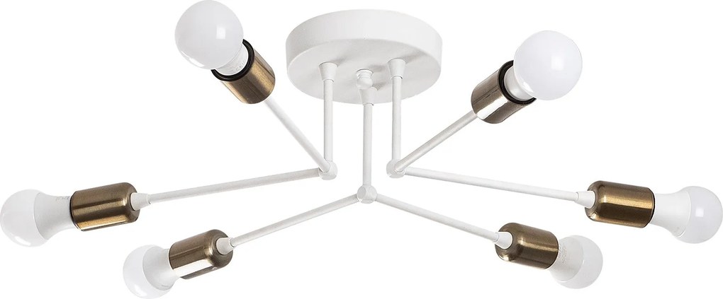 Candeeiro Chandelier Sparrow – Branco – 60 x 60 cm