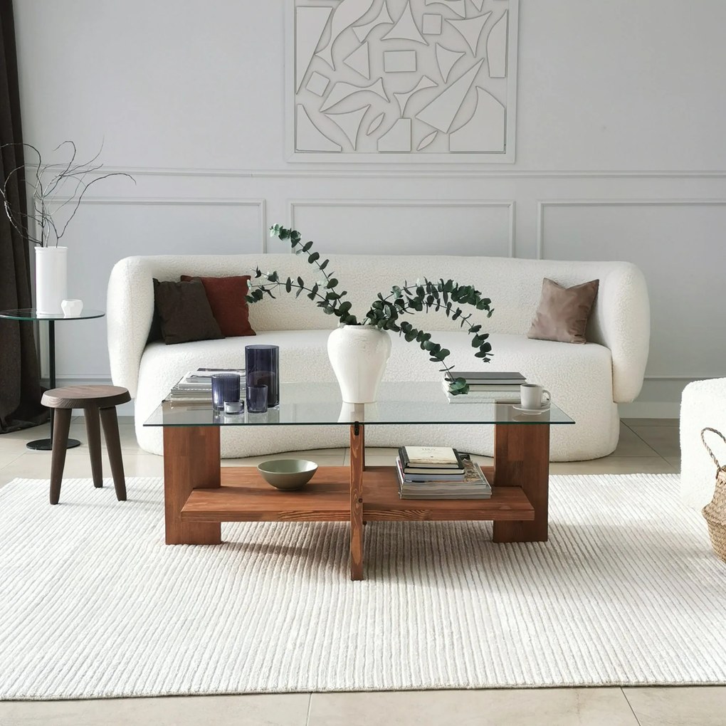 Mesa de Café Babylon – Madeira – 105cm x 40cm x 60cm
