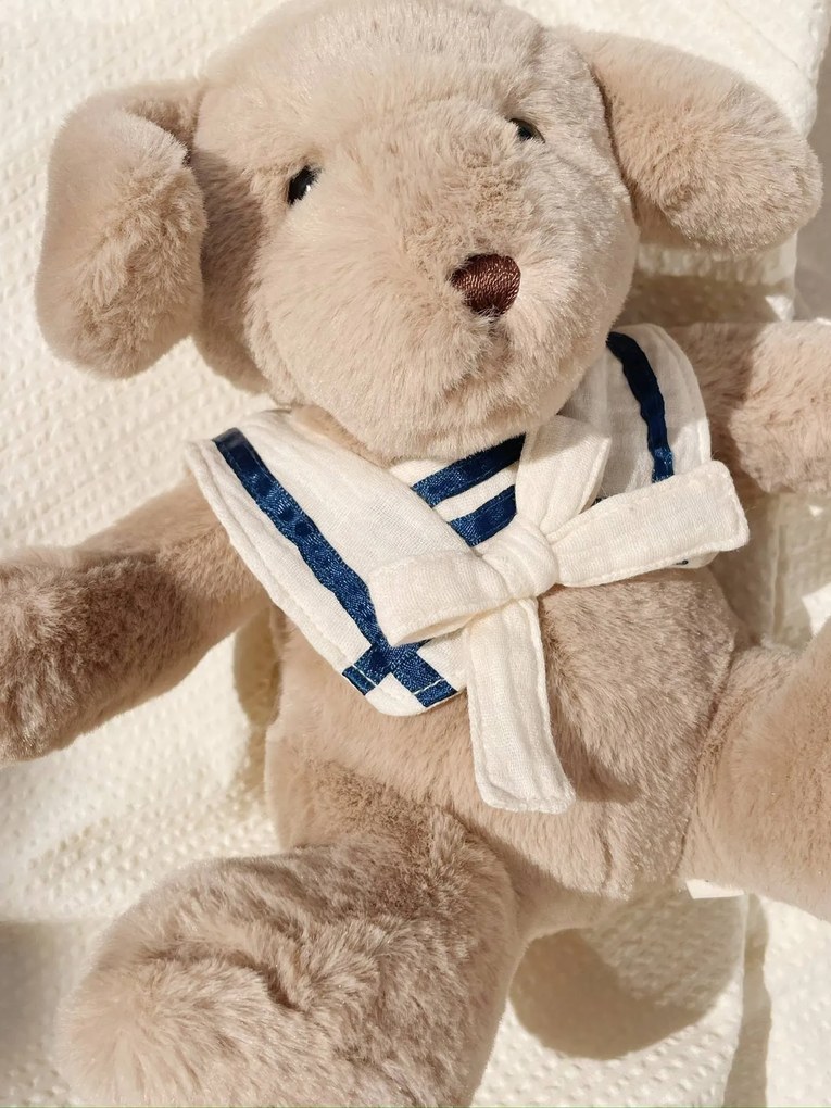 Luca sailor cão peluche, KONGES SLOJD castanho