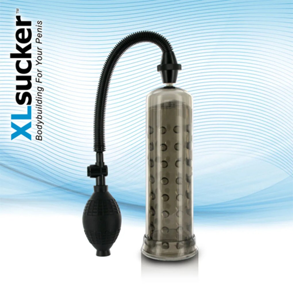 Bomba de Pénis Preto XLsucker E22145