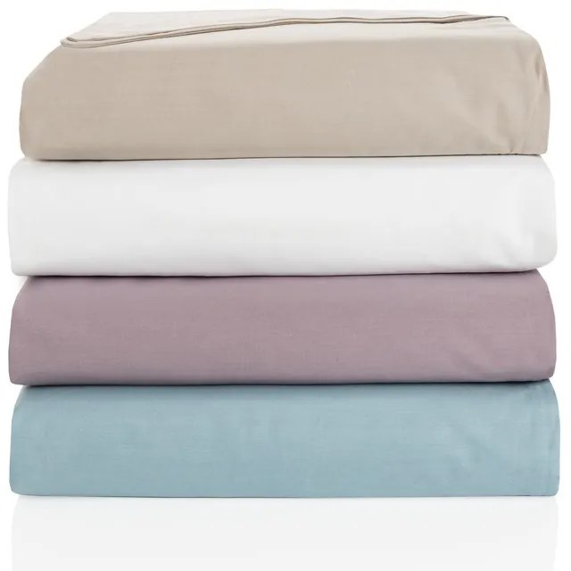 Capas P/ Edredão 100% algodão percal: Malva 1 saco P/ edredão 240x240 cm ( largura x comprimento ) + 2 fronhas 50x70 cm