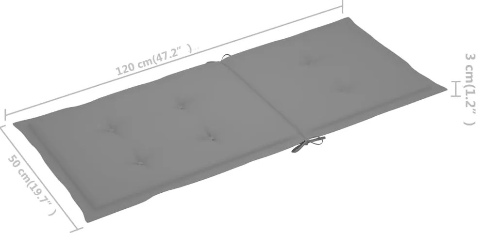 Cadeiras de jardim dobráveis c/ almofadões 6 pcs acácia maciça