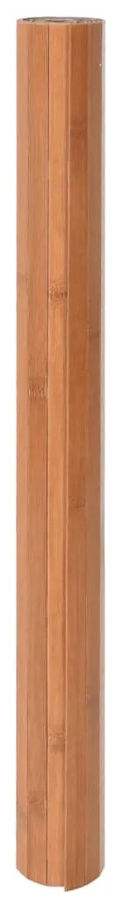 Tapete retangular 70x200 cm bambu cor natural