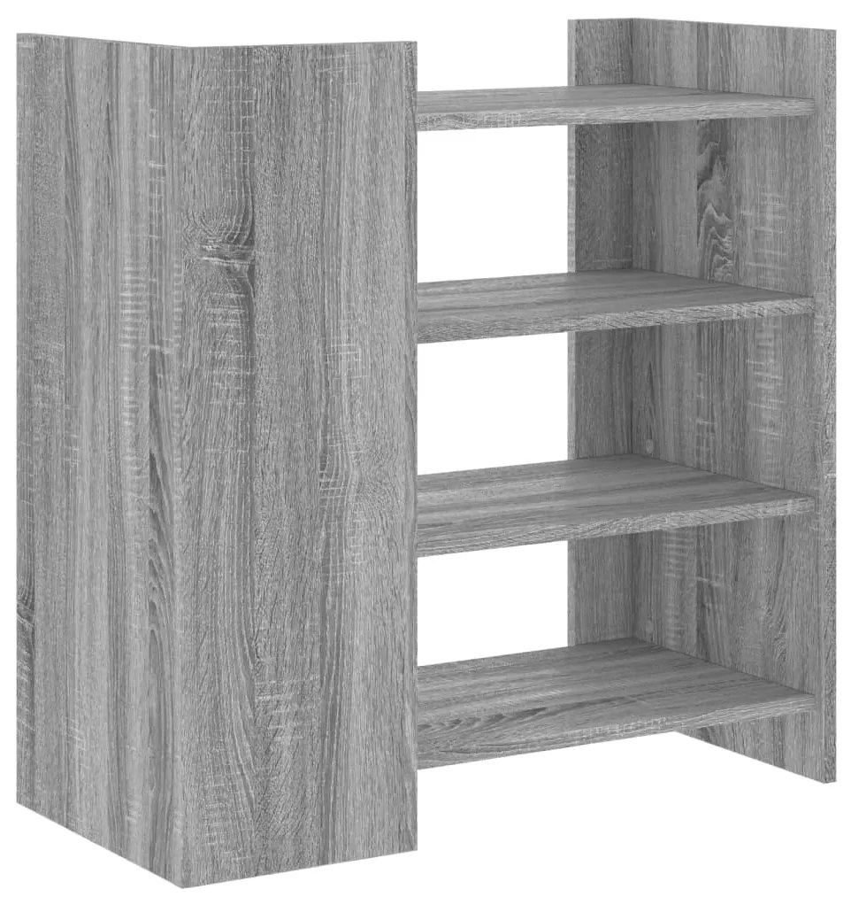Aparador 73,5x35x75 cm derivados de madeira cinzento sonoma