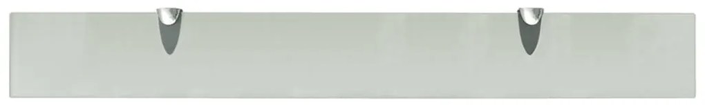 Prateleiras flutuantes 2 pcs vidro 80x10 cm 8 mm