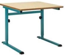 Mesa Estirador   800x600mm Altura 610-750mm Termolaminado 3mm