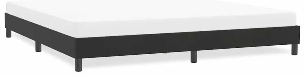 vidaXL Cama sem molas colchão 180x210 cm veludo preto