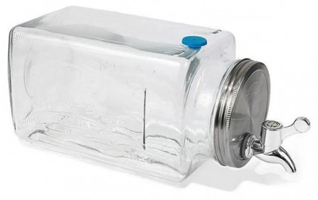 Dispensador Vidro com Torneira Horizontal 3.5L