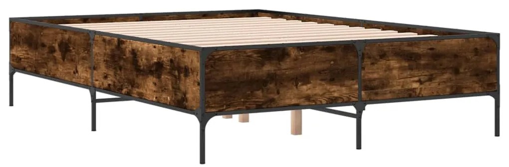 Estrutura cama 120x190 cm derivados de madeira/metal