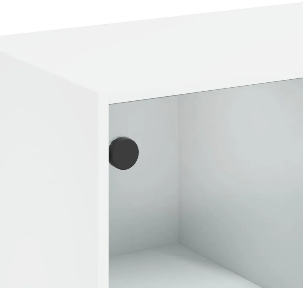 Armário alto c/ portas 68x37x142 cm derivados de madeira branco