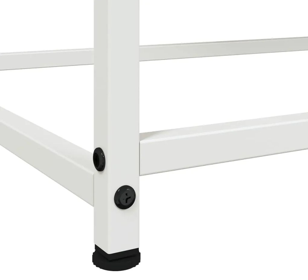 Aparador 100,5x39x107 cm aço branco