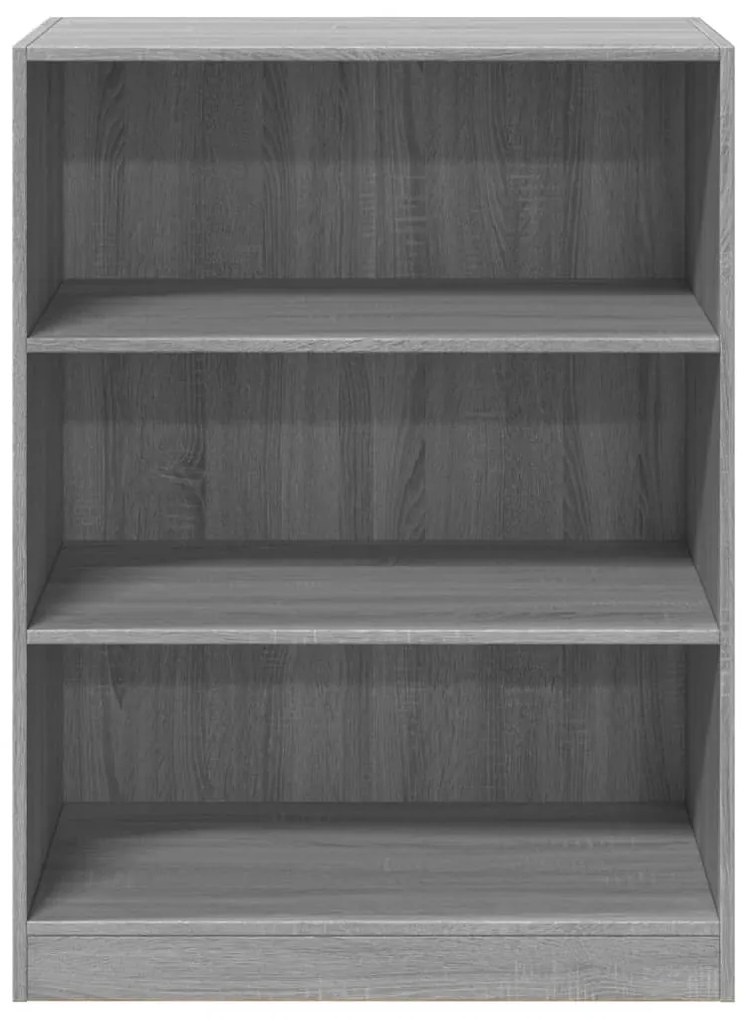 Roupeiro 77x48x102 cm derivados de madeira cinzento sonoma
