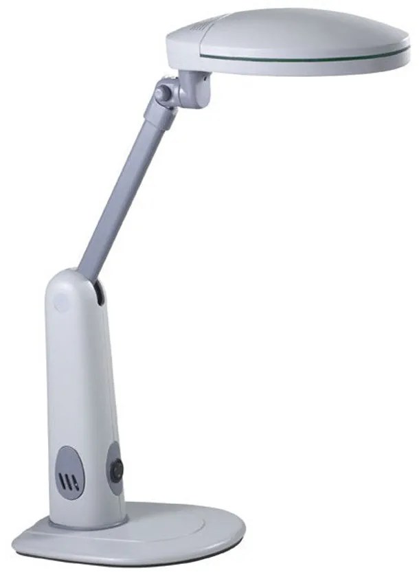 Flor Low Energy Desk Lamp 9W Grey