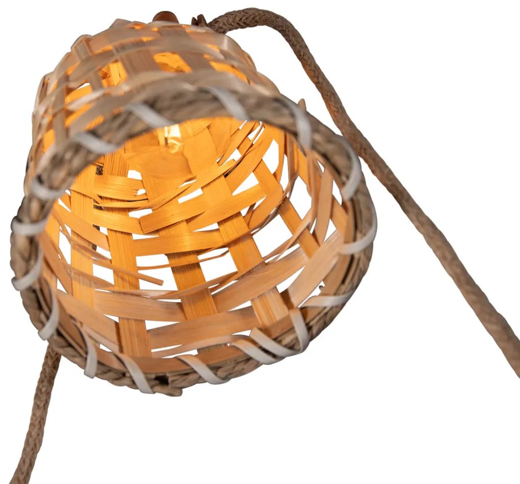 Luzes de corda modernas para exterior 8m incl. LED 10-luzes - Aurora Oriental