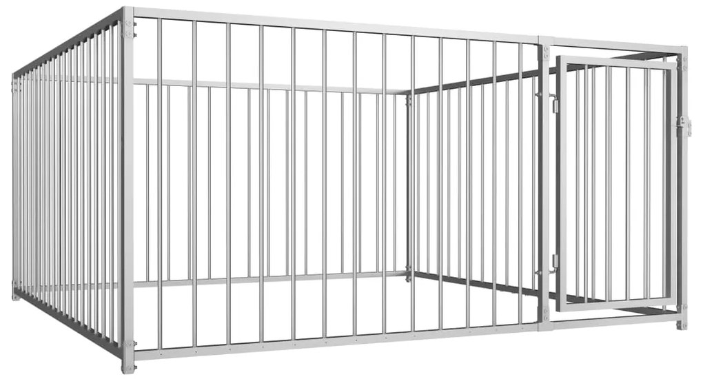 Canil de exterior 200x200x100 cm