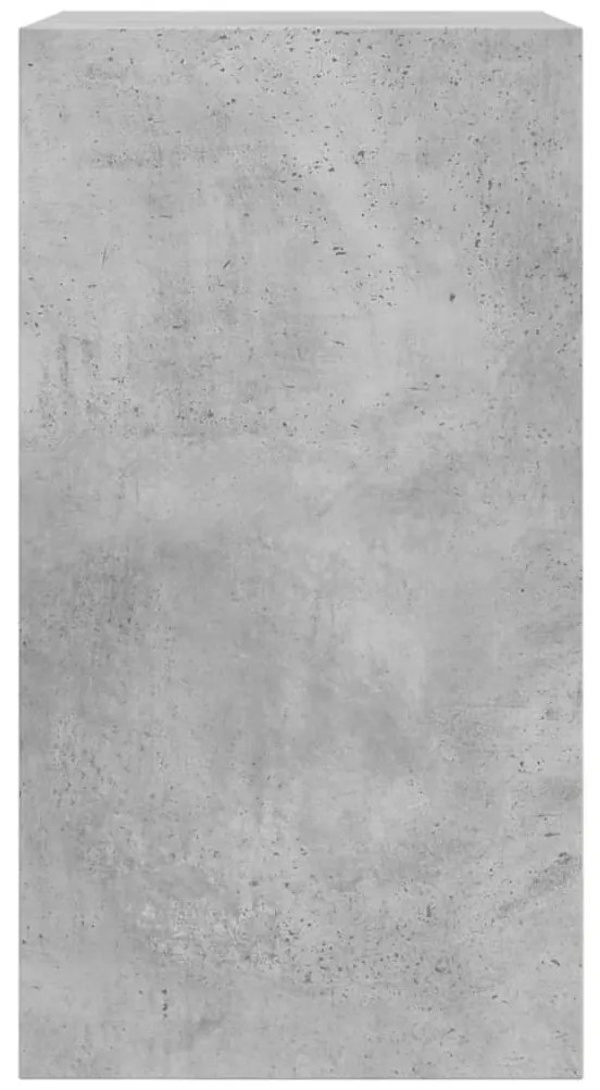 Sapateira 60x34x63,5 cm derivados de madeira cinzento cimento