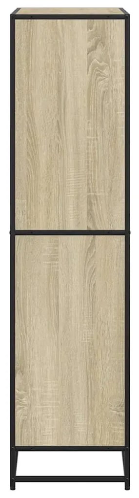 Estante 80,5x35x139 cm derivados de madeira carvalho sonoma
