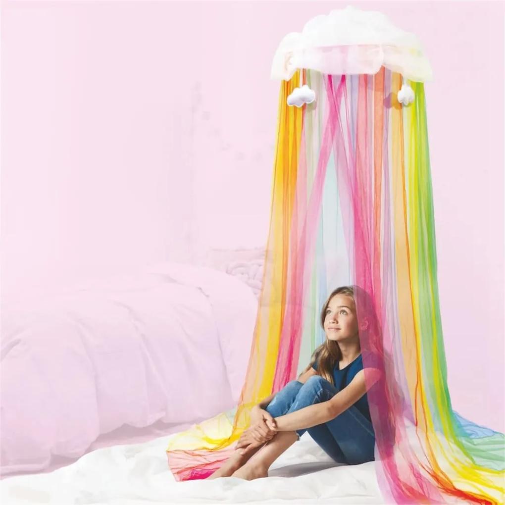 439712 make it real Dossel para cama infantil Over the Rainbow 2,5 m