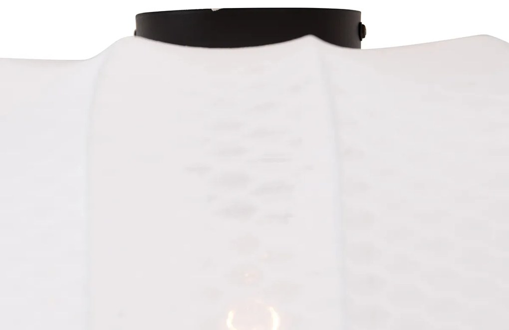 Plafon de teto Japandi branco 40cm - Madleine Japandi