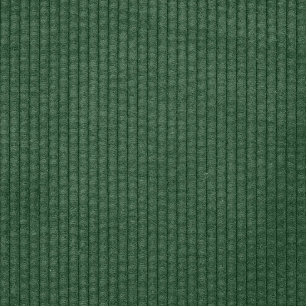 Sofá-luvas 120 cm tecido corduroy verde selva