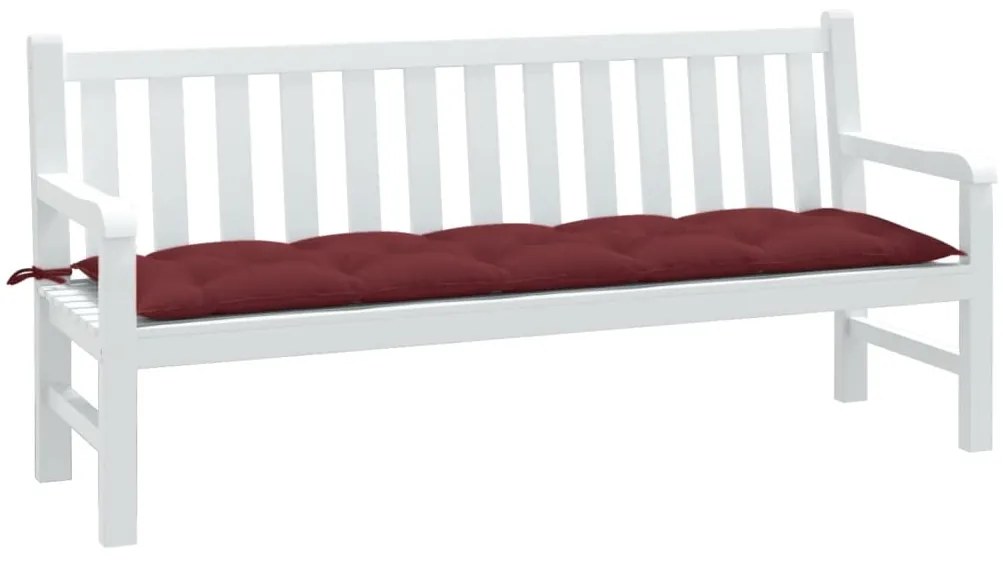 Almofadão p/ banco de jardim 180x50x7 cm mesclado tecido