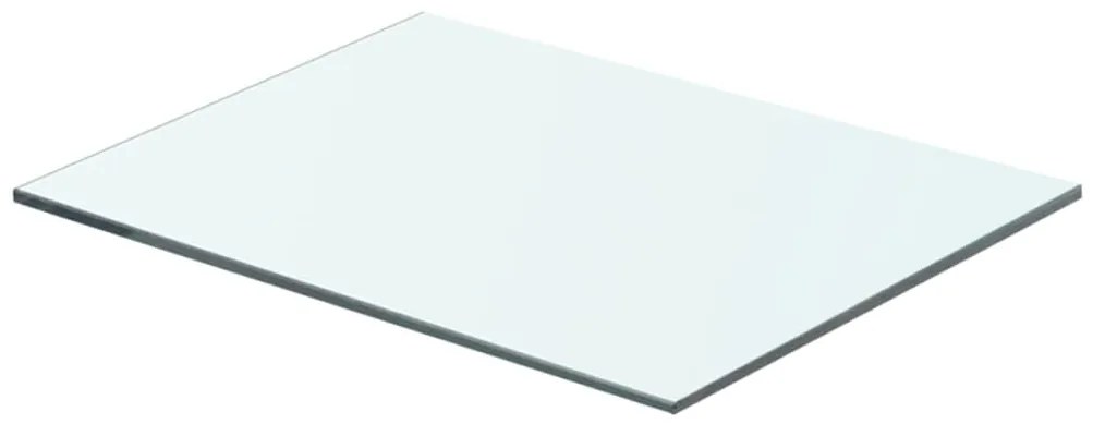 Prateleiras 2 pcs 40x25 cm vidro transparente