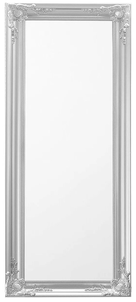 Espelho de parede prateado 51 x 141 cm BELLAC Beliani