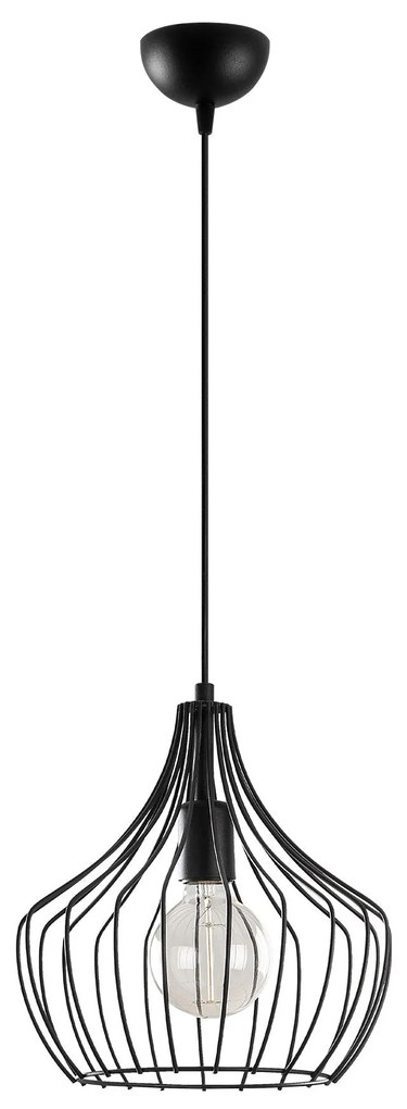 Candeeiro de Teto Mezopotamya – Preto – 27 cm