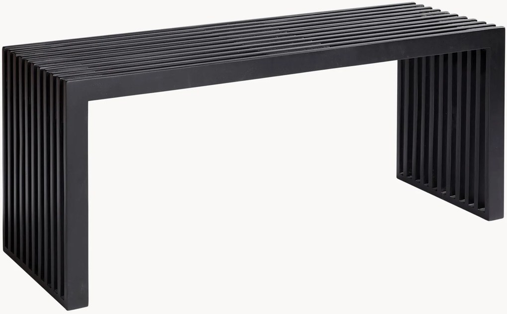 Banco em madeira de mogno Rib