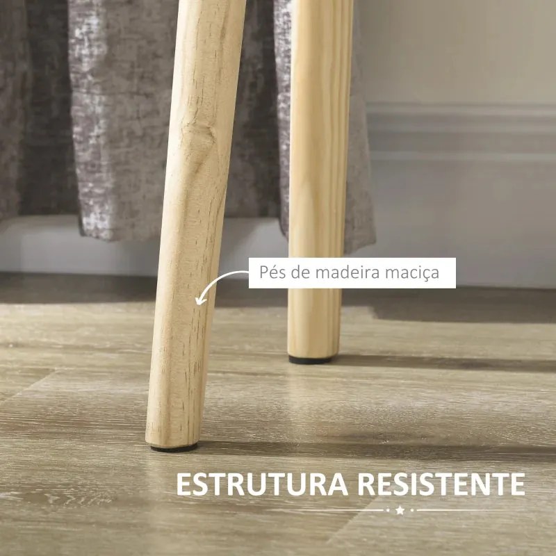 Conjunto de 2 Mesinhas de Cabeceira Sunny - Design Escandinavo