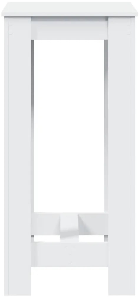 Mesa de bar 51x50x103,5 cm derivados de madeira branco