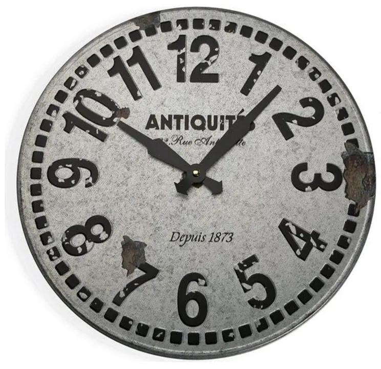 Relógio de Parede Versa Metal (6 x 40 x 40 cm)