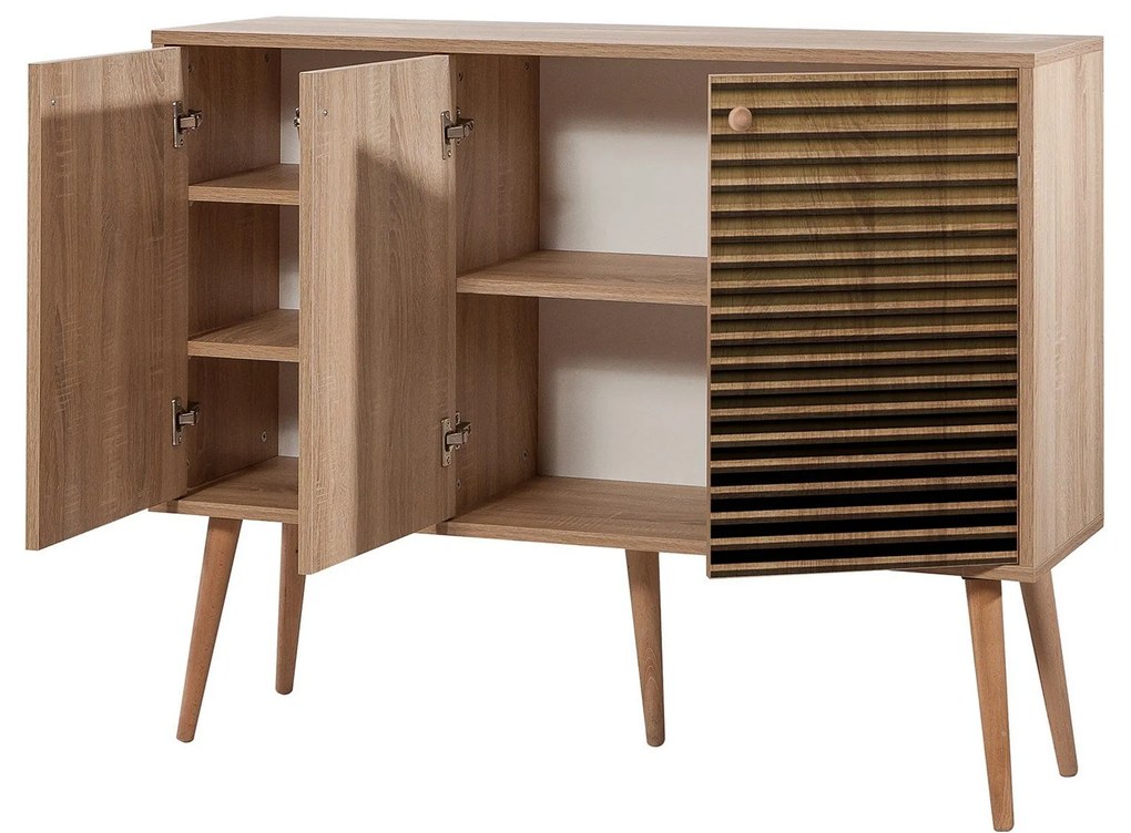 Console Mega – Carvalho Sonoma – 120x90x36 cm