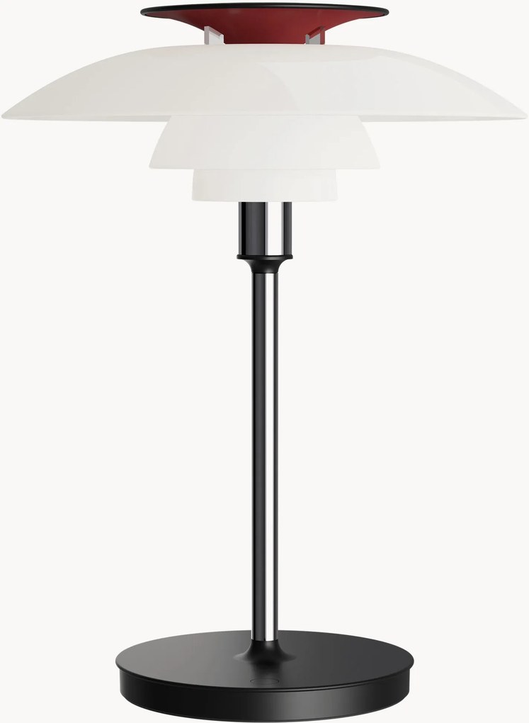 Candeeiro de mesa LED portátil pequeno e regulável PH 80