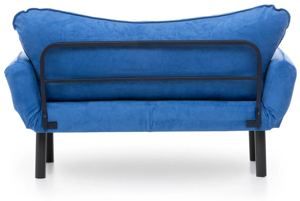 Sofá Cama "Chatto" – Azul  – 180x65x70 cm – Design Moderno