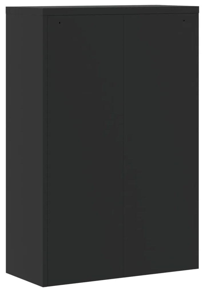 Arquivador 90x40x140 cm aço preto