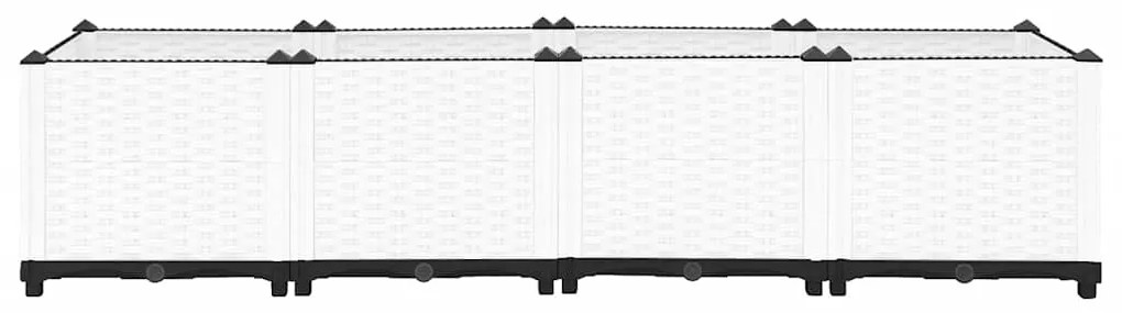 Canteiro elevado 160x40x38 cm polipropileno