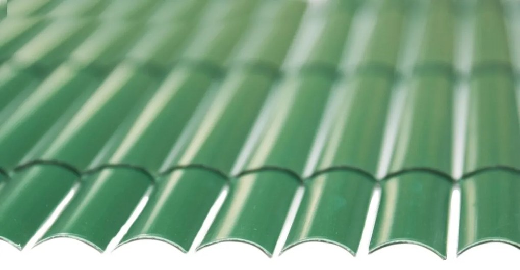 Caniço Verde PVC Plástico 3 x 1 cm